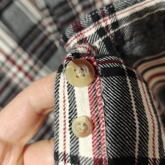 Woolrich Barn Chore Shirt Mens XL Plaid Button Down Long Sleeve Western - Picture 5 of 8